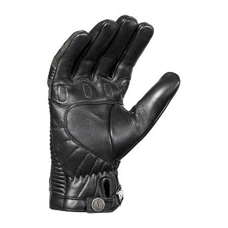 The John Doe Durango glove has excellent protective properties and comes in a combination of materials. The two-tone cotton and cowhide design coordinates with the Motoshirt XTMr; Defender Cargo XTMr and Cargo Stroker XTMr for awesome combination options. The pre-curved padded fingers on the glove give you a secure grip on the handlebars; even on longer journeys. The wrist on Durango closes using a press stud. CE certification: EN 13594:2015 Full grain cowhide leather with cotton twill Wrist with push-bu