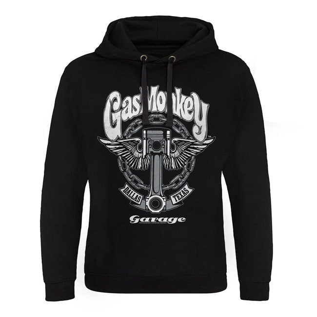 Gas Monkey Garage! Choose your favorite t-shirt; hoodie; tanktop; long sleeve or cap from the legendary Dallas-based garage founded by Richard Rawlings and made famous by their tv show. Blending craftsmanship; rock 'n' roll energy; and Texas grit; Gas Monkey Garage has become a symbol of automotive passion and bold designs. Also their apparel have bold designs; every piece; from rugged t-shirts to stylish hoodies are made from 100% cotton have a nice print on the back or front. Wear the legend. Embrace the 