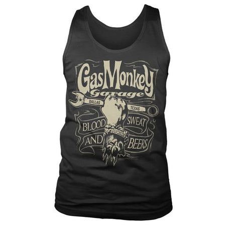 Gas Monkey Garage! Choose your favorite t-shirt; hoodie; tanktop; long sleeve or cap from the legendary Dallas-based garage founded by Richard Rawlings and made famous by their tv show. Blending craftsmanship; rock 'n' roll energy; and Texas grit; Gas Monkey Garage has become a symbol of automotive passion and bold designs. Also their apparel have bold designs; every piece; from rugged t-shirts to stylish hoodies are made from 100% cotton have a nice print on the back or front. Wear the legend. Embrace the 