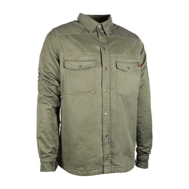 John Doe Motoshirt XTMc Olive Streetwear AAA EN17092 Bescherming En Ventilatie
