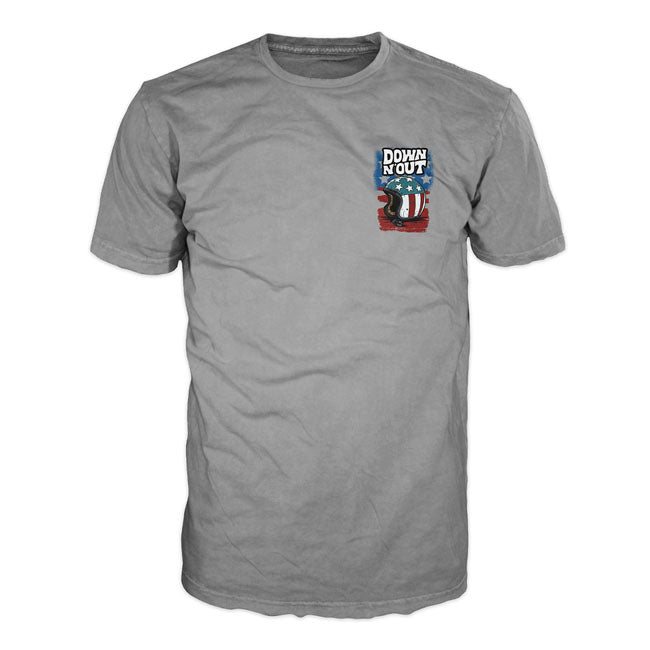 Down-n-Out apparel is for those who do things their own way. T-shirts of ultra-soft 100% pre-shrunk cotton; standard fit and full color back and front screen print. You live life to the extreme; party hard and live fast. Show you''re a gearhead through and through; however you satisfy your need for speed.