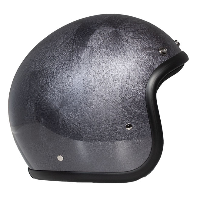 DMD Retro Helm Glanzend Twee ECE 22.06 Fiberglas Bescherming