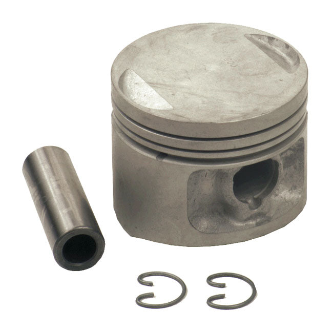 Standard 9:1CR. Perfect for a stock rebuild. Cast type pistons are well know for their low expansion rate. They have a substantial lower price than OEM forged pistons. Kit incl. cast pistons; wirstpins; wristpin clips and Hastings piston rings.   Note: In any and all applications the technician must be able to judge components for their suitability in combination with the other engine components; prior to installation. It is of importance that a knowledgeable mechanic will install & make adjustments as requ