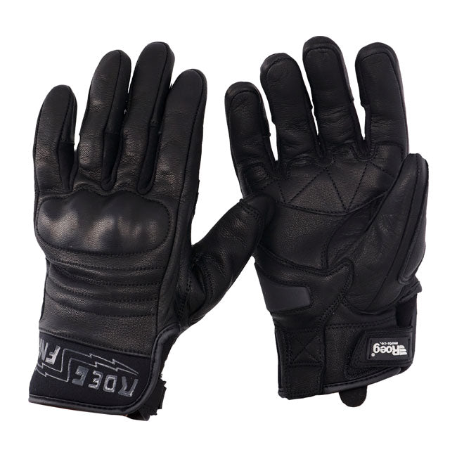 The ROEGr FNGR All-Leather 100% Cowhide Moto Gloves; CE-APPROVED in accordance with EN 13594:2015. With itsÿreinforcement leather palms and ergonomic fit; this clean styled motoglove guarantees you a comfortable ride.