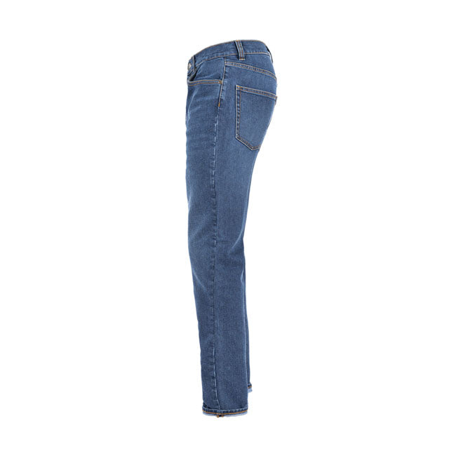 John Doe Classic Monolayer Indigo Motorjeans Met XTMr Fiber Protectoren Knie En Heup