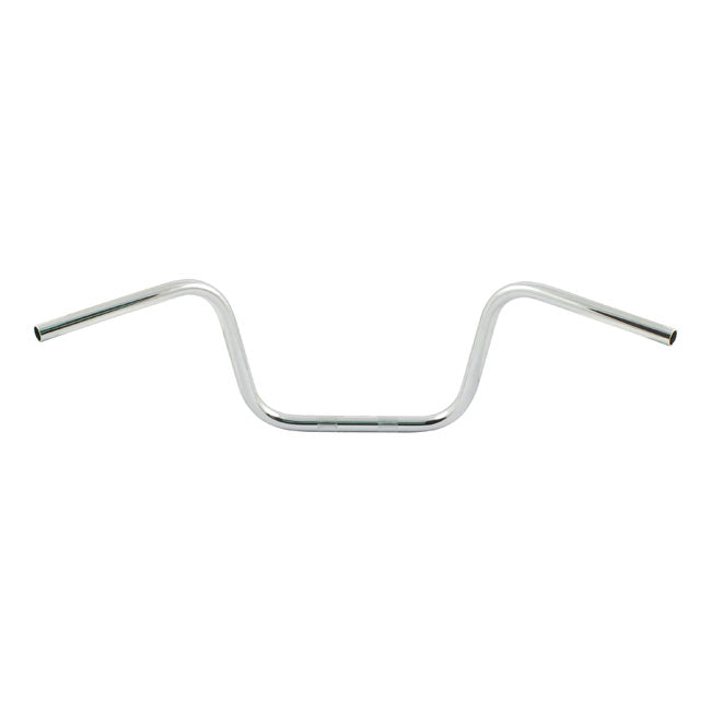 Chrome; Steel; Dimpled; This With approval; Approx. dimensions: 90cm wide x 27cm high x 18cm pullbackNote: Check your local MCS dealer or the MCS sales department for exact type of approval and validity on bike model and years on the test report.