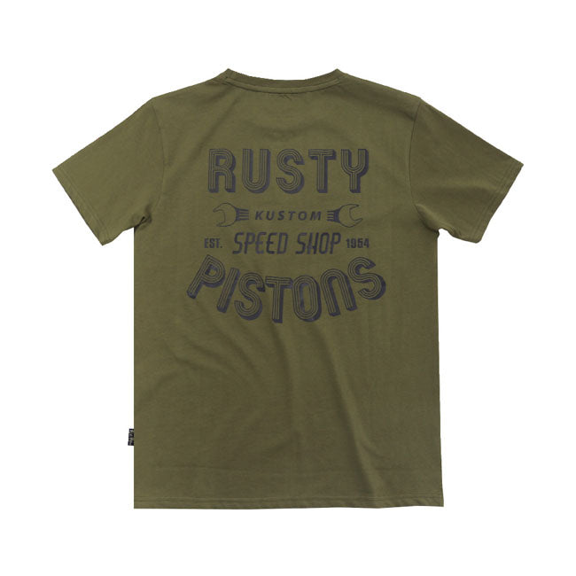 Do you love the smell of gasoline? Do you like old good carburetors? Listen to the old times music; live in the style of the culture of the first half of the 20th century and want to wear just like these crazy goodfellas and gals want to vary and wear "different" clothing. Welcome to Rusty Pistons! This t-shirt is made of 100% selected cotton and has a fashionable tapered cut that flatters your figure and a round ribbed neckline that feels smooth on your skin. The t-shirt features a print on the chest of a 