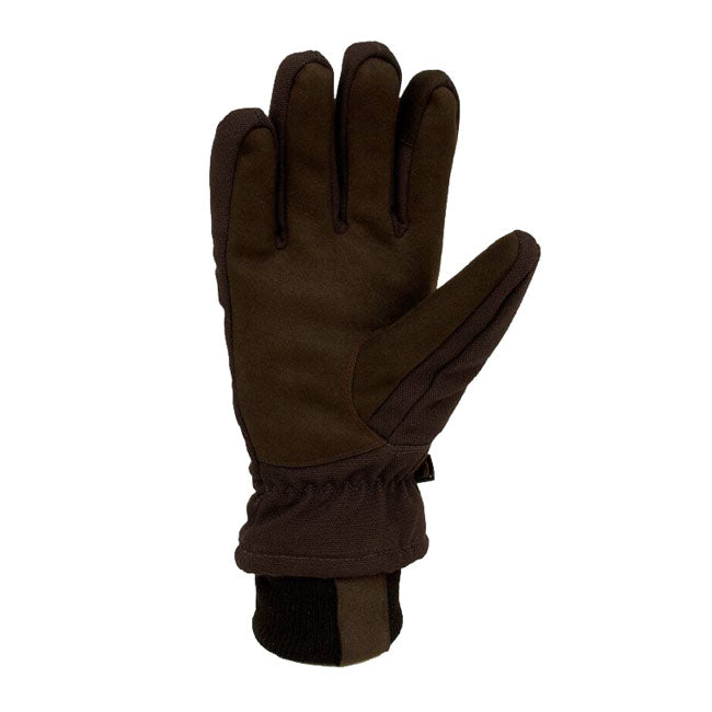 Carhartt Touchscreen Handschoenen Met Ribboord Zwart Voor Smartphone Gebruik En Comfort