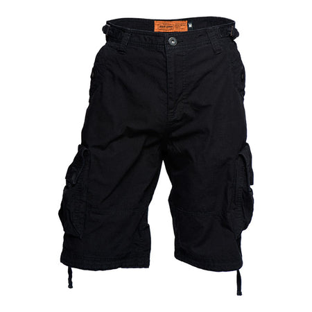 The WCC Caine ripstop short made of 100% cotton comes with YKK Fly zipper; 2 side pockets and size adjustable at the waist to get your size right. At the left pocket it has a WCC word embroidery; on the right side pocket is has the Jesse James workwear icon logo embroidered. Above the right back pocket; it has a woven label with a WCC wing logo. These shorts are the perfect tool for working outside in summer or just as a casual wear item.