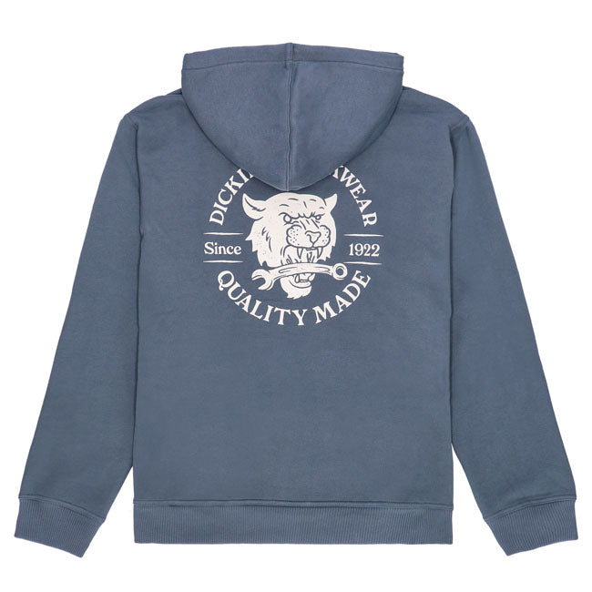 Dickies Wrench Hoodie Heren Relaxed Pasvorm Met Vintage Werkplaatsprint Links Borst En Grote Rugdruk