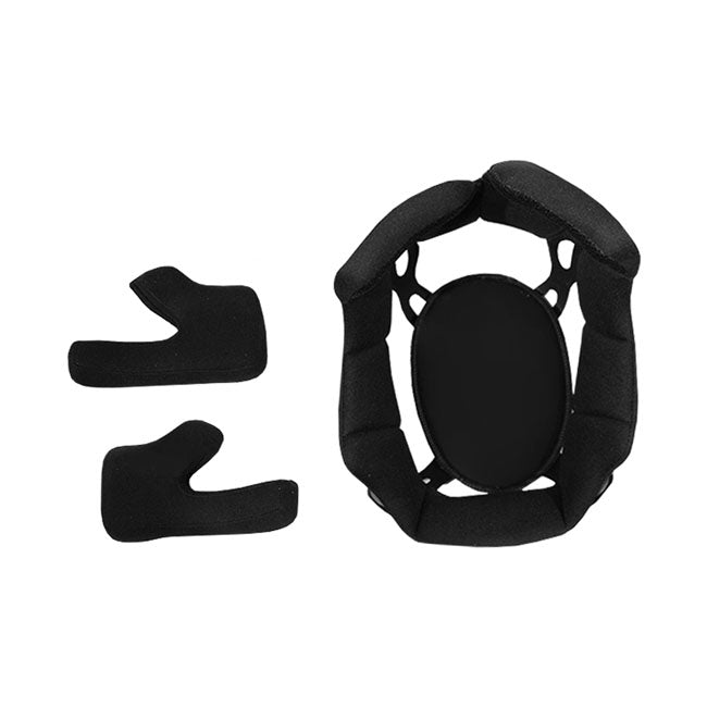 Restore that fresh out of the box feeling with a new liner and cheek pads. One interior comfort liner and two cheek pads are included with each kit; and installation is easy using button snaps.