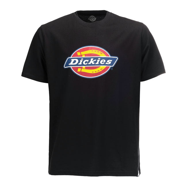 The Dickies Icon Logo t-shirt is one of the core Dickies pieces; a regular fit t-shirt. A classic crew neck t-shirt made of 100% cotton jersey featuring the iconic Dickies logo print on the chest is available in a large selection of iconic and seasonal colors. The classic staple cotton t-shirt made for everyday wear and that's built to last.