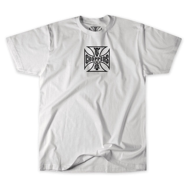 Gear up with the West Coast Choppers Parts t-shirt; a solid t-shirt crafted from premium 100% cotton for a comfortable fit and feel. Featuring the iconic Parts logo in striking color; this t-shirt embodies the rebellious spirit of the open road. Available in several color combinations; it''s designed with a comfort cut to keep you riding in style.