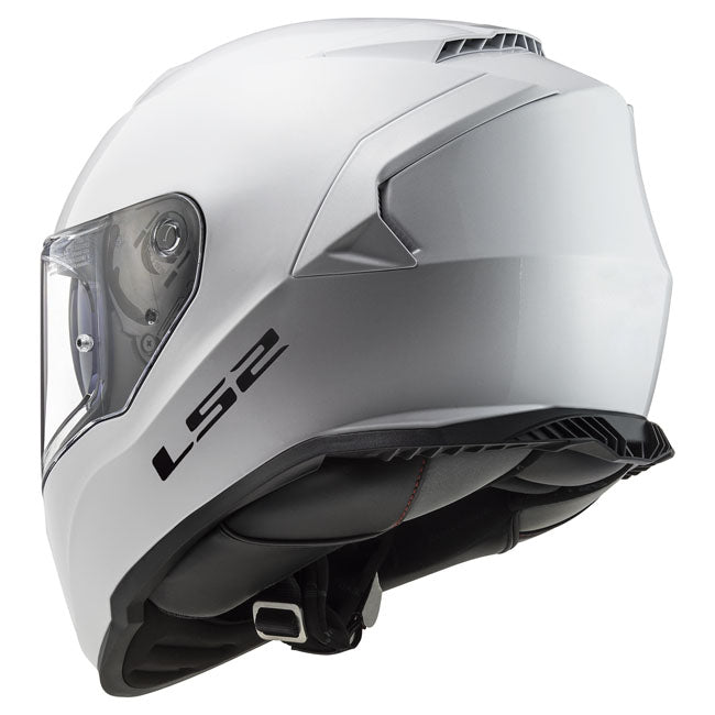 LS2 Storm II Solid helmet white