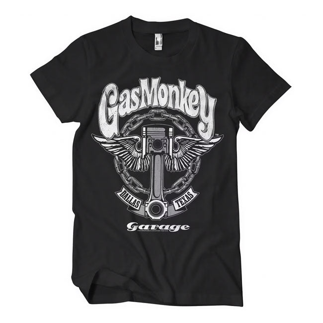 They're back!! Gas Monkey Garage! Choose your favorite t-shirt; hoodie; tanktop; long sleeve or cap from the legendary Dallas-based garage founded by Richard Rawlings and made famous by their tv show. Every piece; from rugged t-shirts to stylish hoodies are made from 100% cotton have a nice print on the back or front. Wear the legend. Embrace the ride.