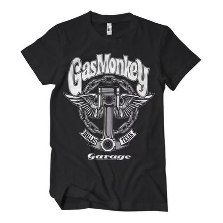 They're back!! Gas Monkey Garage! Choose your favorite t-shirt; hoodie; tanktop; long sleeve or cap from the legendary Dallas-based garage founded by Richard Rawlings and made famous by their tv show. Every piece; from rugged t-shirts to stylish hoodies are made from 100% cotton have a nice print on the back or front. Wear the legend. Embrace the ride.