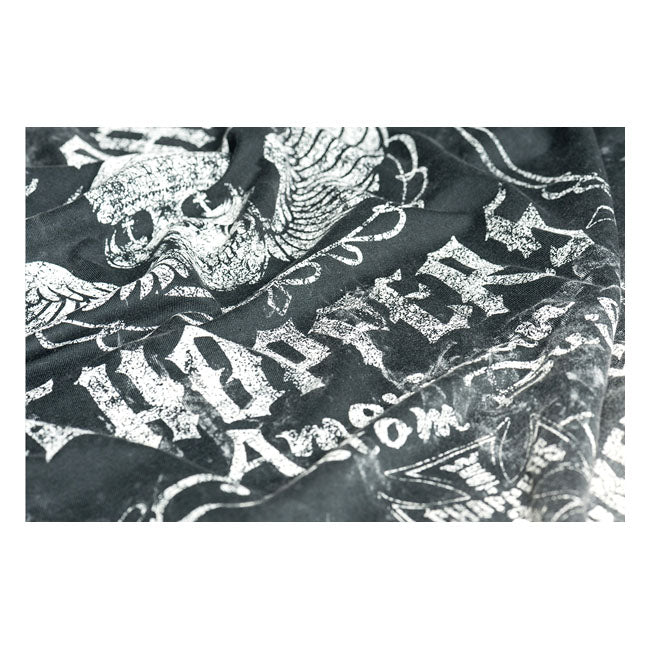 West Coast Choppers Ride Hard Sucker Vintage T Shirt Zwart Katoen Comfort Fit Unisex