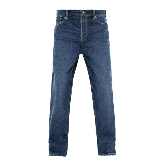 The John Doe Chester loose fit monolayer gives you AAA certified jeans in monolayer fabric design; as the name suggests; for a cool and comfortable wearing experience on a hot day. The design is based on a special weaving process that combines denim fabric with XTM-Fiberr. In combination with knee and hip protectors; Chester offers great wearing comfort with excellent safety level that will keep you safe while on the road.