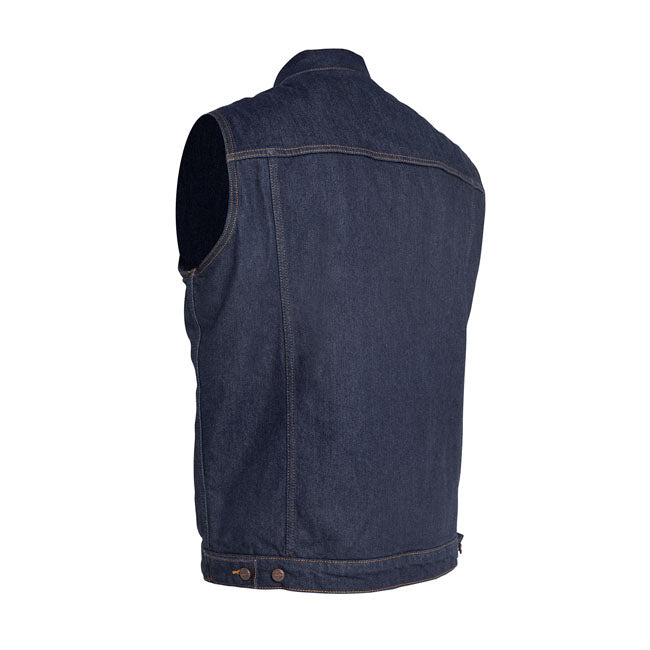 John Doe Vest RAW Blue LE Denim Aramid Slijtvast Met Comfort Vintage Look Verlengde Pasvorm