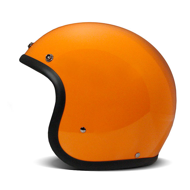 Embrace the fusion of classic style and modern functionality with the DMD Retro helmet; a nod to the iconic 70''s design. This helmet isn''t just a protective gear but a statement piece; crafted for those who dare to stand out. With its ECE 22.06 approved fiberglass shell available in three sizes; it offers a snug fit. The helmet is bluetooth ready; features integrated snaps for visors; and boasts a luxurious; washable lining with Velcro for a custom fit. Secured with a padded chin strap and a reliable Doub