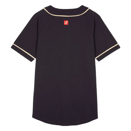 Santa Cruz brings a classic sporty style with a skate-inspired twist. Crafted from 100% heavyweight cotton pique; this shirt and shorts offer a substantial yet comfortable feel. Its regular fit and short sleeves make it perfect for layering or wearing solo on warmer days. Designed with a button fastening and subtle taping detail; it captures the timeless baseball silhouette while adding a modern edge. The embroidered logo on the left chest and rubber label branding at the back give a signature Santa Cruz to