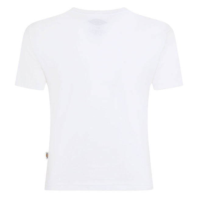 The Dickies Maple Valley t-shirt is a regular fit t-shirt; featuring the iconic Dickies logo on the front. Made with stretch cotton for comfort. Afeminine t-shirt made for everyday wear. Stretch cotton jersey 95% cotton / 5% elastane 240 GSM