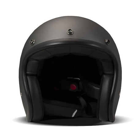 Embrace the fusion of classic style and modern functionality with the DMD Retro helmet; a nod to the iconic 70''s design. This helmet isn''t just a protective gear but a statement piece; crafted for those who dare to stand out. With its ECE 22.06 approved fiberglass shell available in three sizes; it offers a snug fit. The helmet is bluetooth ready; features integrated snaps for visors; and boasts a luxurious; washable lining with Velcro for a custom fit. Secured with a padded chin strap and a reliable Doub