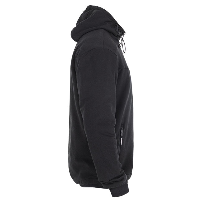 John Doe XTM Hoodie V3 Zwart Katoen Jersey Ademend