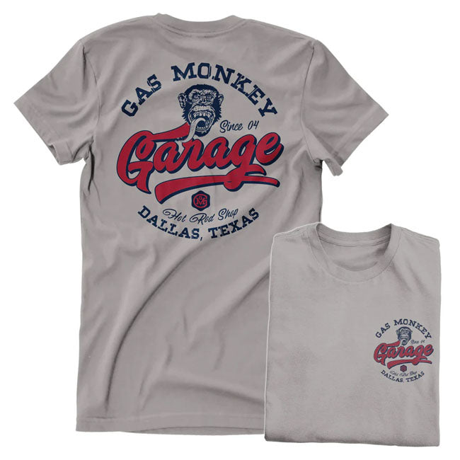 Gas Monkey Garage! Choose your favorite t-shirt; hoodie; tanktop; long sleeve or cap from the legendary Dallas-based garage founded by Richard Rawlings and made famous by their tv show. Blending craftsmanship; rock 'n' roll energy; and Texas grit; Gas Monkey Garage has become a symbol of automotive passion and bold designs. Also their apparel have bold designs; every piece; from rugged t-shirts to stylish hoodies are made from 100% cotton have a nice print on the back or front. Wear the legend. Embrace the 
