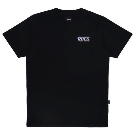 The Roeg t-shirt is a perfect blend of comfort and versatility. Made with a softer fabric combining 95% cotton and 5% Lycra; it's designed for a stretchy; lightweight feel that's easy to wear all day. Durable without being heavy and tailored without feeling restrictive; this t-shirt offers a classic fit that works anywhere. Featuring a signature printed logo; it's a timeless piece built for whatever the day brings. Comfortable; reliable; and effortlessly cool. Whatever you ride; ride Roeg.