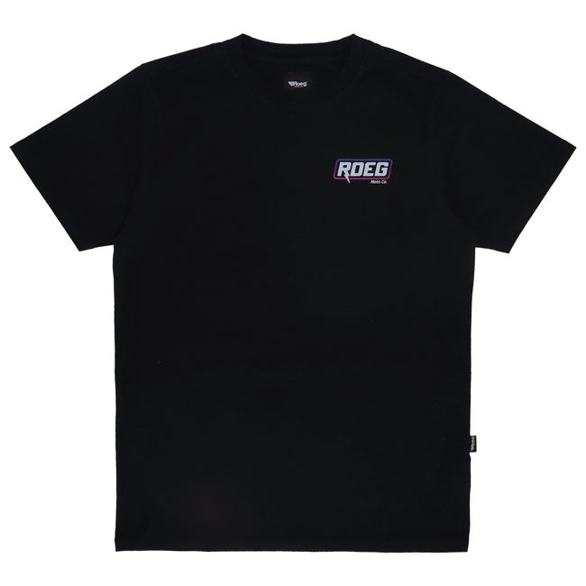 The Roeg t-shirt is a perfect blend of comfort and versatility. Made with a softer fabric combining 95% cotton and 5% Lycra; it's designed for a stretchy; lightweight feel that's easy to wear all day. Durable without being heavy and tailored without feeling restrictive; this t-shirt offers a classic fit that works anywhere. Featuring a signature printed logo; it's a timeless piece built for whatever the day brings. Comfortable; reliable; and effortlessly cool. Whatever you ride; ride Roeg.