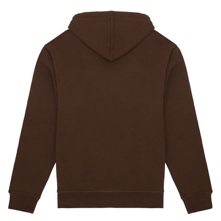 The Dickies Loretto hoodie is a relaxed fit; heavyweight hooded pullover. Made out of 425GSM cotton-poly french terry; this hooded sweater features lined drawstring hood; ribbed hem and cuffs; kangaroo pocket; and small and clean embroidered Dickies script logo on the left chest. A minimalist pullover hoodie with authentic Dickies detail and fabrication.  Relaxed fit 80% cotton / 20% polyester 425 GSM cotton-poly french terry