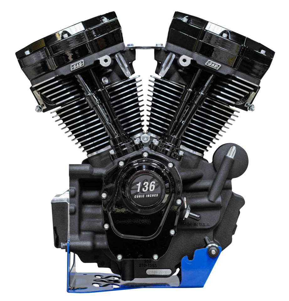 S&S MK136B ENGINE FOR MILWAUKEE EIGHT SOFTAIL