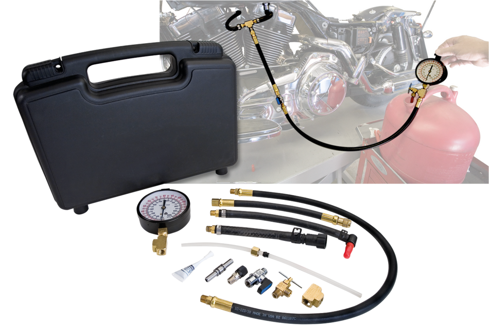 FUEL PRESSURE TEST GAUGE TOOL BY JIMS