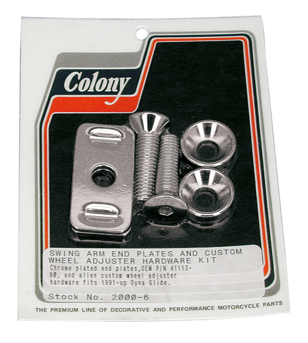 COLONY REAR AXLE ADJUSTERS FOR DYNA