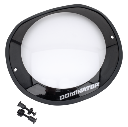 DOMINATOR HEADLIGHT TRIM AND LENS COVER FOR FXLRST FAIRING