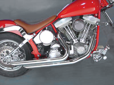 WYATT GATLING SOFTAIL DRAG PIPES DOWN SLASH SHORTY