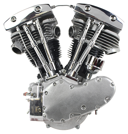 EARLY SHOVELHEAD STYLE ENGINE