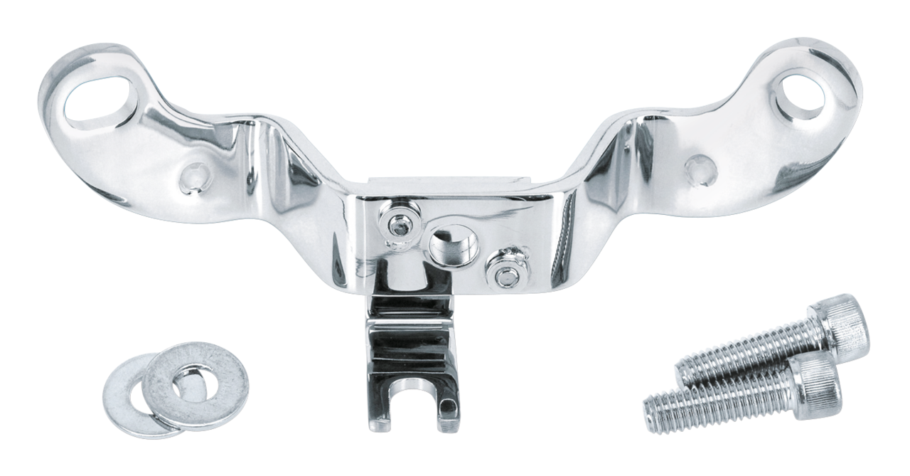 CHROME ENRICHENER KNOB BRACKET 2004-2006 SPORTSTER