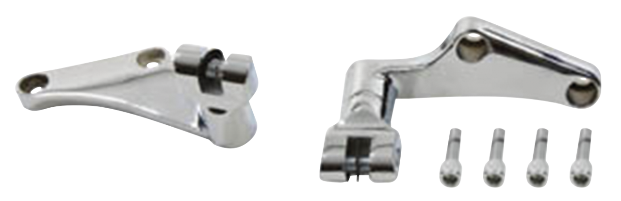 DELUXE PASSENGER PEG RELOCATION BRACKETS FOR SOFTAIL