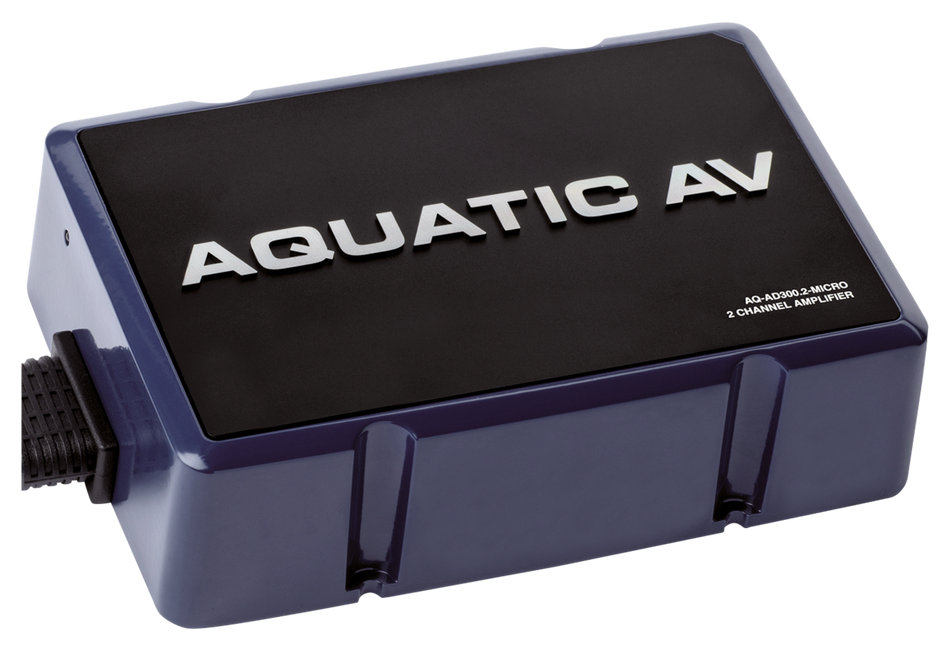 AQUATIC WATERPROOF 2-CHANNEL MICRO AMPLIFIER