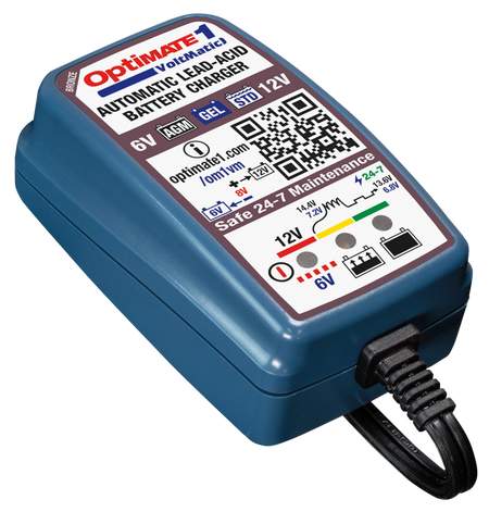 OPTIMATE 1 VOLTMATIC 6 & 12 VOLT BATTERY CHARGER