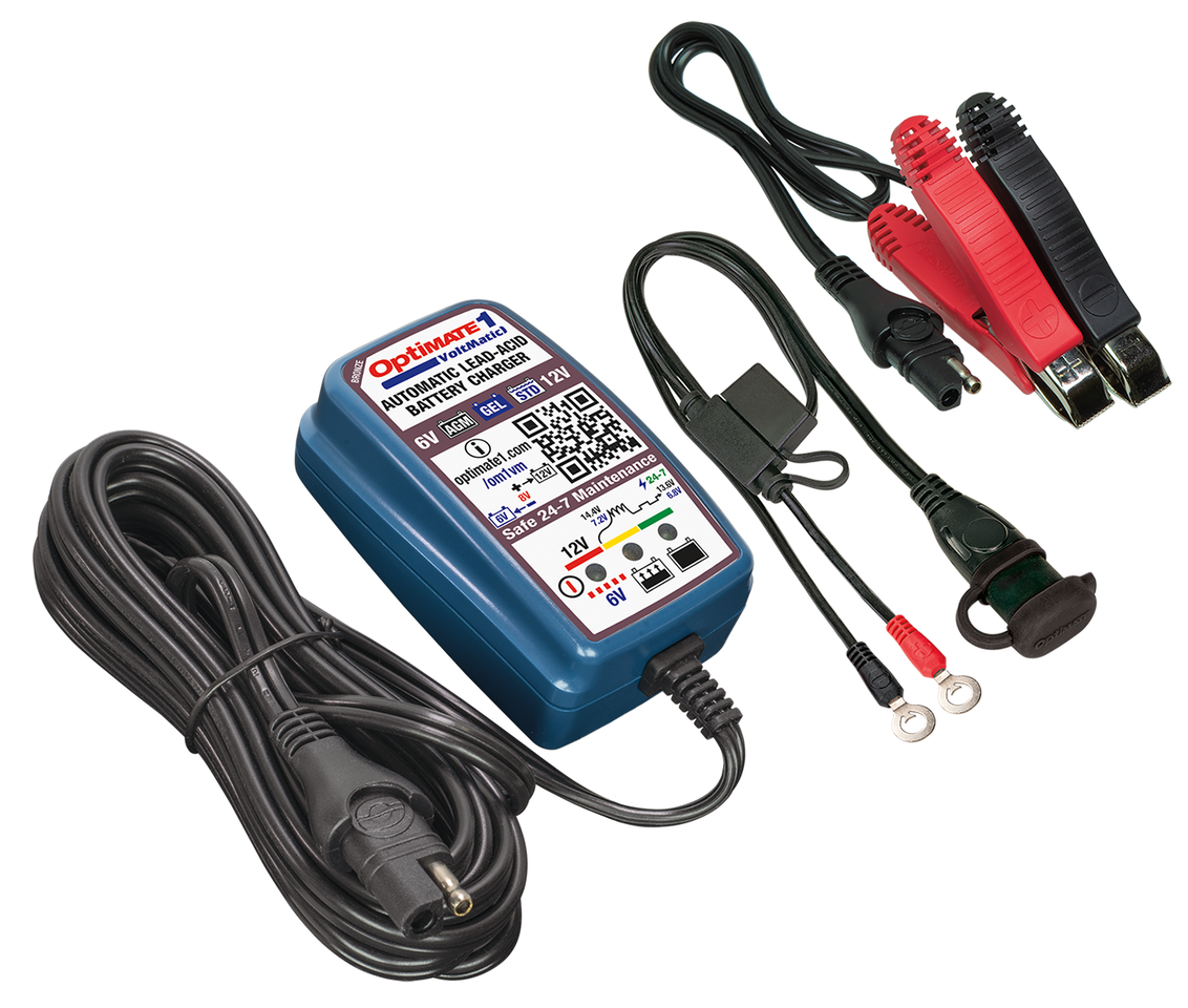 OPTIMATE 1 VOLTMATIC 6 & 12 VOLT BATTERY CHARGER