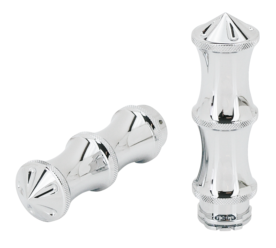 CHROME BILLET MIAMI GRIPS
