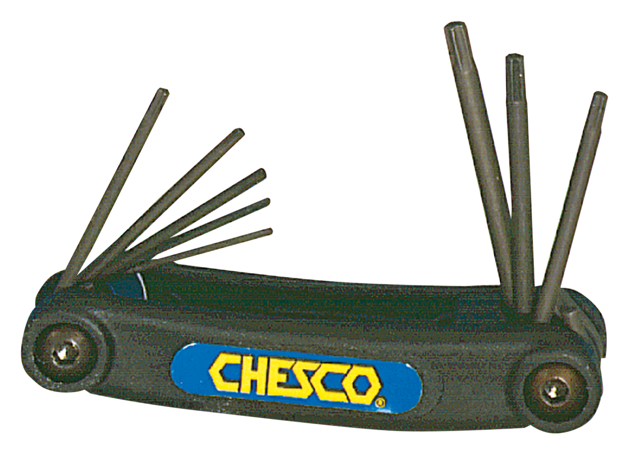 FOLD-UP TORX KEY SETS