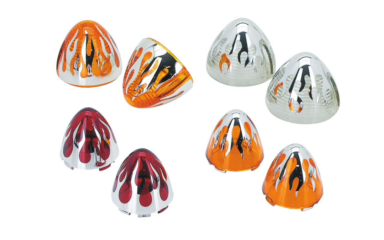 FLH CUSTOM TURN SIGNAL LENSES