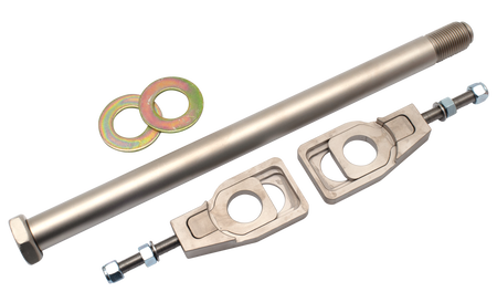 ZIPPER'S SEVERE DUTY REAR AXLE & ADJUSTER KIT FOR TOURING