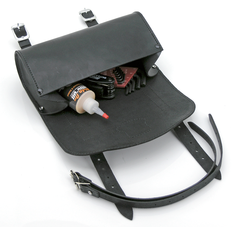 TEXAS LEATHER WINDSCREEN/FRAMEBAG