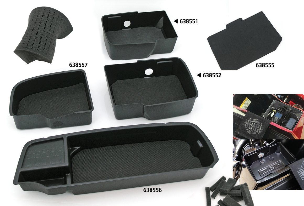 TOP SHELF SADDLEBAG ORGANIZERS